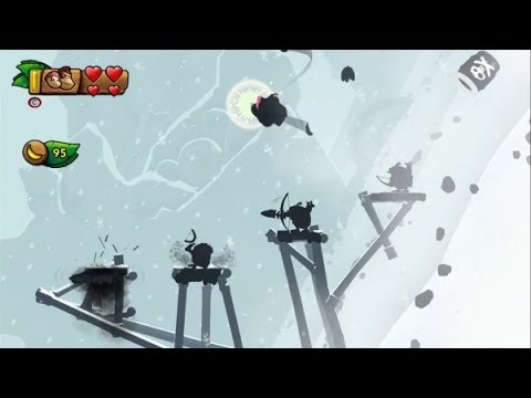 Donkey Kong Country Tropical Freeze 100% Walkthrough - World 6-5 & 6-6 (KONG, Puzzle Pieces) - UCg_j7kndWLFZEg4yCqUWPCA