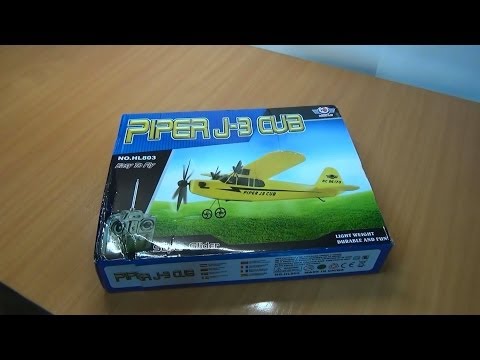 HuaLe HL803 PIPER мини самолет на радиоуправлении - UCvsV75oPdrYFH7fj-6Mk2wg