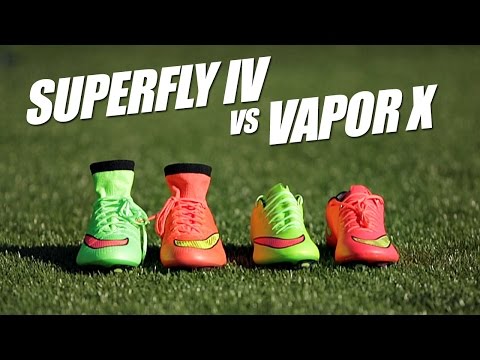 Nike Mercurial Superfly IV vs Vapor X comparison - UC5SQGzkWyQSW_fe-URgq7xw