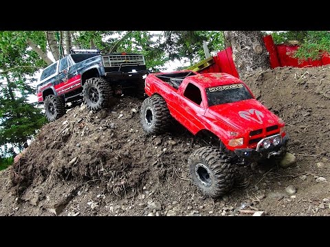 RC ADVENTURES - BACKYARD SCALE TRACK 4x4 ACTiON! DODGE & CHEVY - UCxcjVHL-2o3D6Q9esu05a1Q