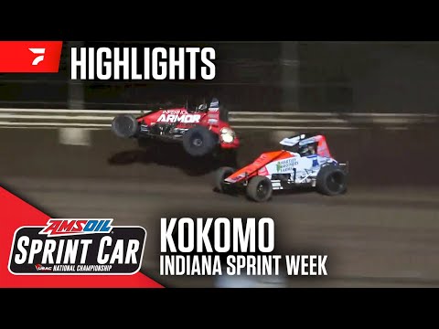 𝑯𝑰𝑮𝑯𝑳𝑰𝑮𝑯𝑻𝑺: USAC AMSOIL National Sprint Cars | Kokomo Speedway | Indiana Sprint Week | July 27, 2024 - dirt track racing video image