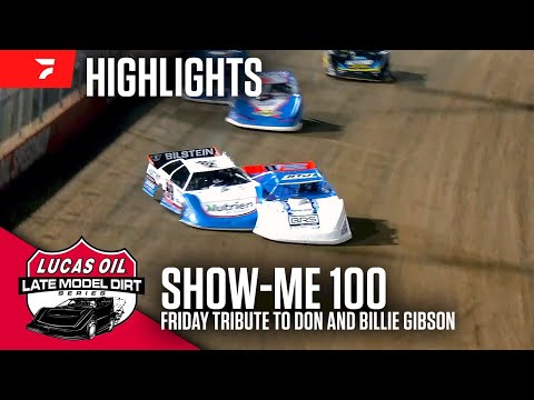 2024 Highlights | The Tribute To Don &amp; Billie Gibson | Lucas Oil Speedway - dirt track racing video image