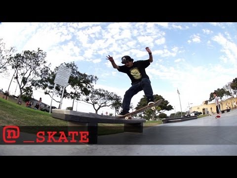 Skateboard Trick Tip: Half Cab Heel Flip Nose Slide By Anthony Estrada - UCsert8exifX1uUnqaoY3dqA