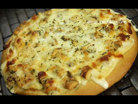 Chicken Alfredo Pizza (Alfredo Pizza) Recipe - UCZXjjS1THo5eei9P_Y2iyKA