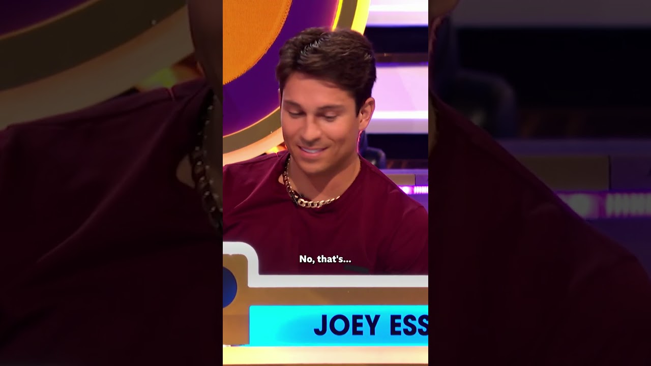 Joey Essex posting his answer is TOO funny 😂 #BlanketyBlank #iPlayer