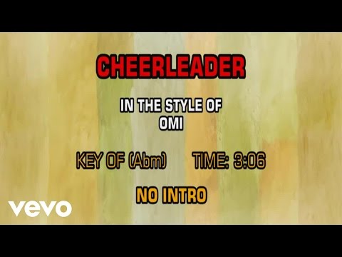 OMI - Cheerleader (Karaoke) - UCQHthJbbEt6osR39NsST13g