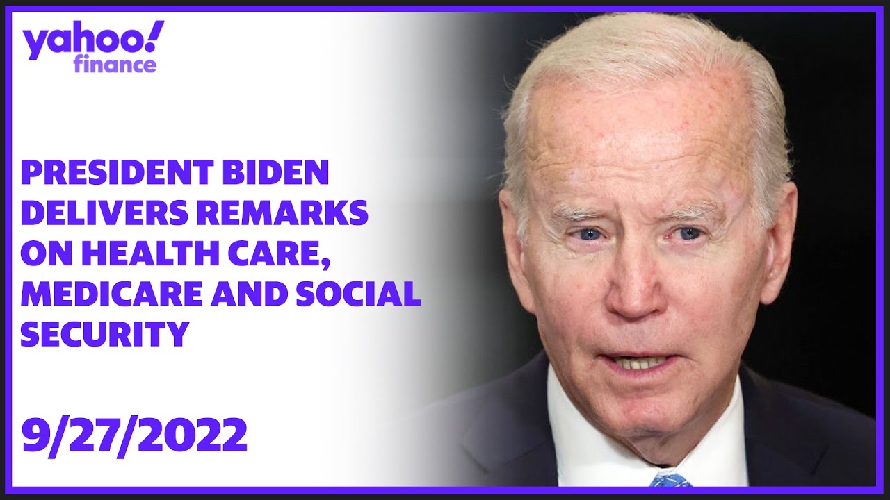 President Biden delivers remarks on health care, Medicare and Social Security