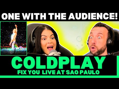 PACKED WITH EMOTION! First Time Reaction To Coldplay - Fix You (Live In São Paulo)!