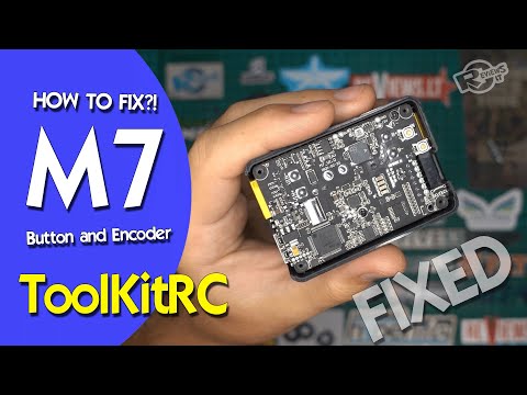 ToolKitRC M7 wheel encoder replacement and button repair (How to) - UCv2D074JIyQEXdjK17SmREQ