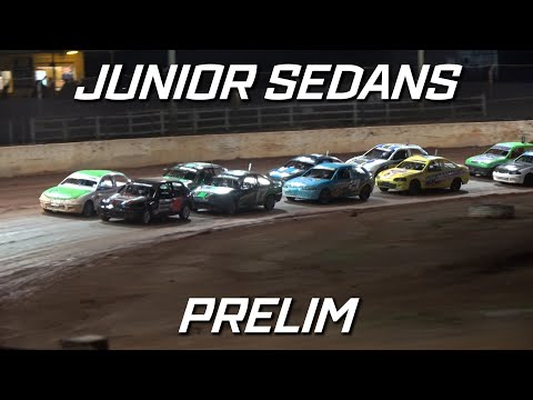 Junior Sedans: Silver Crown Top Stars - Prelim Evens - Maryborough Speedway - 31.12.2021 - dirt track racing video image
