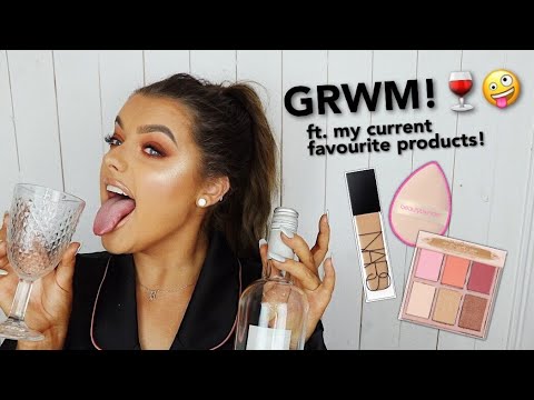 TIPSY GRWM! USING ALL MY CURRENT FAV PRODUCTS! | Rachel Leary - UC-Um2u0Agv8Q-OhjO6FZk1g