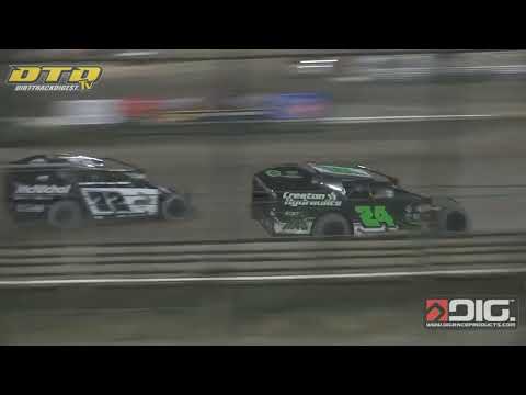 New Egypt Speedway | Modified Feature Highlights | 8/31/24 - dirt track racing video image