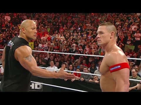 The Rock and John Cena agree to meet at WrestleMania 28: WWE Raw - UCJ5v_MCY6GNUBTO8-D3XoAg