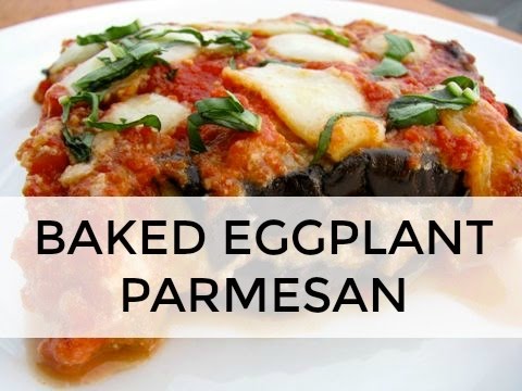 Baked Eggplant Parmesan Recipe | Clean & Delicious - UCj0V0aG4LcdHmdPJ7aTtSCQ