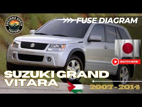Diagramma dei fusibili di una Suzuki Grand Vitara