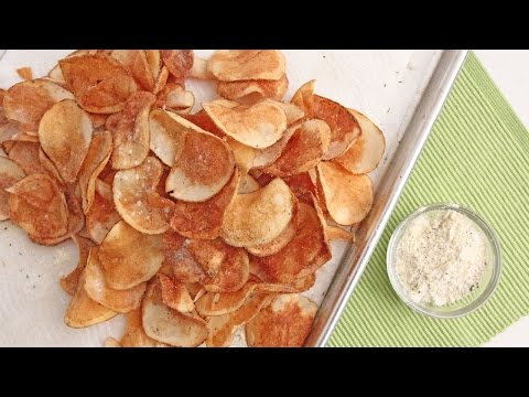 Homemade Sour Cream & Onion Chips - Laura Vitale - Laura in the Kitchen Episode 918 - UCNbngWUqL2eqRw12yAwcICg