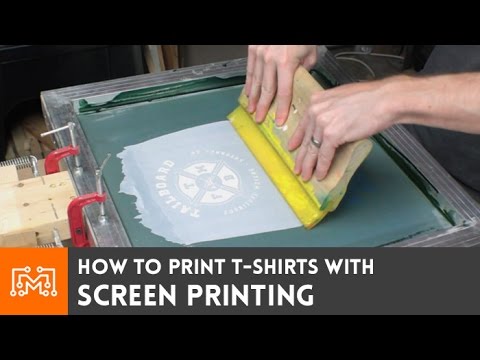 Screen Print your own t-shirts // How-To - UC6x7GwJxuoABSosgVXDYtTw