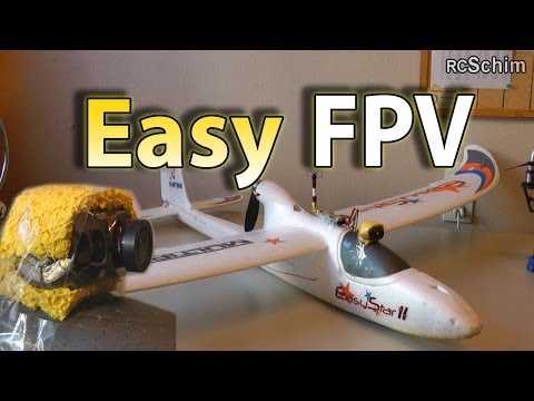 Multiplex Easystar 2 - most simple FPV plane - Setup, Tips, many flights, chase of other planes - UCIIDxEbGpew-s46tIxk5T3g