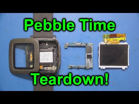 EEVblog #761 - Pebble Time Smartwatch Teardown - UC2DjFE7Xf11URZqWBigcVOQ