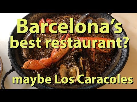 Barcelona’s Best Restaurant? maybe Los Caracoles - UCvW8JzztV3k3W8tohjSNRlw