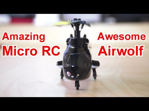 Micro RC Bell 222 Airwolf Helicopter with CC3D - UCsFctXdFnbeoKpLefdEloEQ