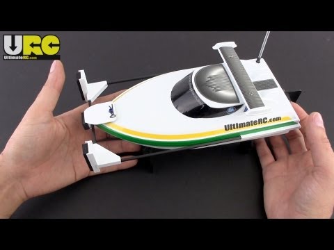 Mini RC boat custom push bar for recovery duty - UCyhFTY6DlgJHCQCRFtHQIdw