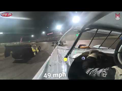 #4W Tyler Wolff - Late Model - 8-2-2025 Lucas Oil Speedway - In Car Camera - dirt track racing video image