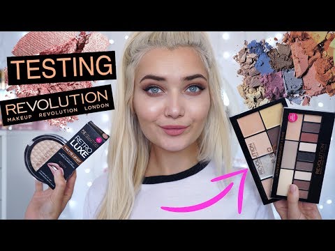 TESTING MAKEUP REVOLUTION! CHEAP DRUGSTORE MAKEUP TESTED! - UCBKFH7bU2ebvO68FtuGjyyw