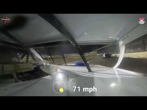 #4W Tyler Wolff - USRA Modified - 10-12-2024 Arrowhead Speedway - In Car Camera - dirt track racing video image