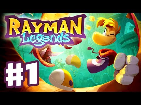 Rayman Legends - Gameplay Walkthrough Part 1 - Teensies in Trouble Intro (PS3, Wii U, Xbox 360, PC) - UCzNhowpzT4AwyIW7Unk_B5Q
