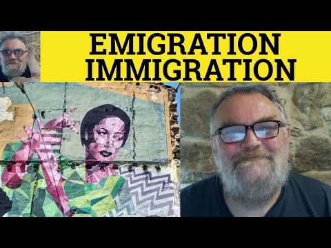 Emigration or Immigration - The Difference - ESL British English Pronunciation