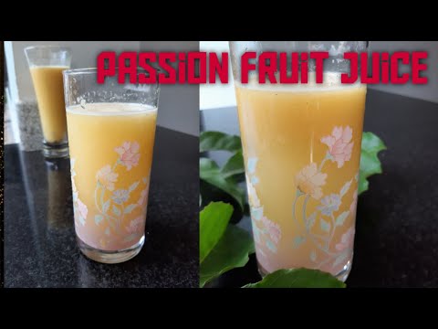 Passion fruit juice/Easy,  Tasty &Healthy Juice / Shabna's Kitchen / Malayalam Recipes