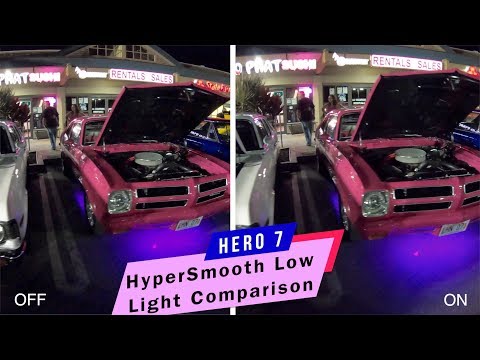 GoPro Hero7 Black HyperSmooth Comparison in Low Light - GoPro Tip #630 - UCTs-d2DgyuJVRICivxe2Ktg