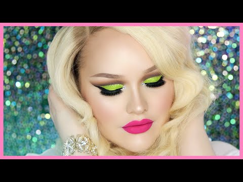 GREEN Spring Makeup ☆ RuPaul's Drag Race Inspired - UCzTKskwIc_-a0cGvCXA848Q