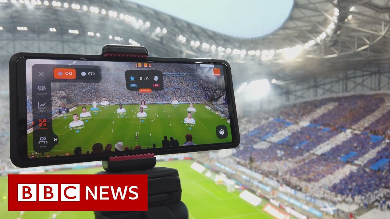How Marseille football club is using new tech to bring fans closer to players – BBC News