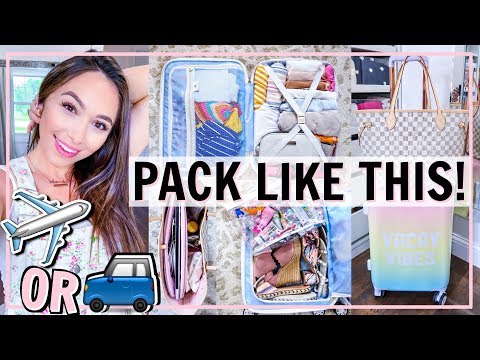PACK LIKE THIS! BEST CARRY ON VACATION PACK WITH ME 2019 | Alexandra Beuter