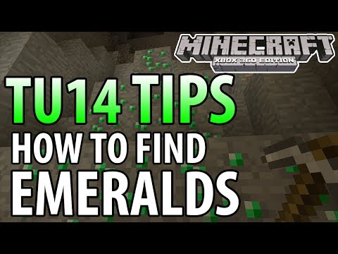 Minecraft (Xbox 360/PS3) - TU14 UPDATE! - HOW TO FIND EMERALDS (Tips & Tricks) - UCwFEjtz9pk4xMOiT4lSi7sQ