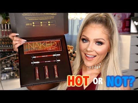 NEW URBAN DECAY NAKED HEAT PALETTE + COLLECTION | FULL FACE FIRST IMPRESSIONS - UCji7wwhcGBhI0MIlxytFp4Q