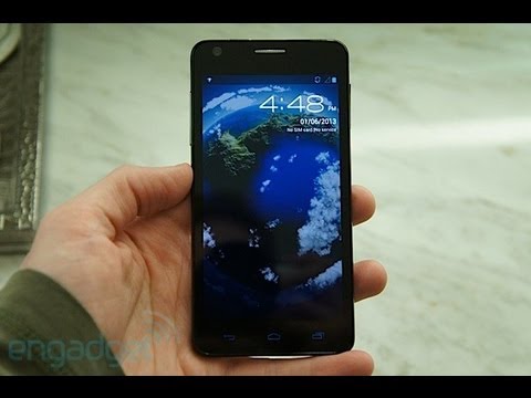 Alcatel 'One Touch Idol Ultra', World's Slimmest Cell Phone | Engadget At CES 2013 - UC-6OW5aJYBFM33zXQlBKPNA