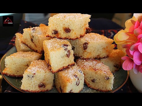 Moist Raisin Tea Cake Without Oven - کیک کشمشی بدون فر/ داش