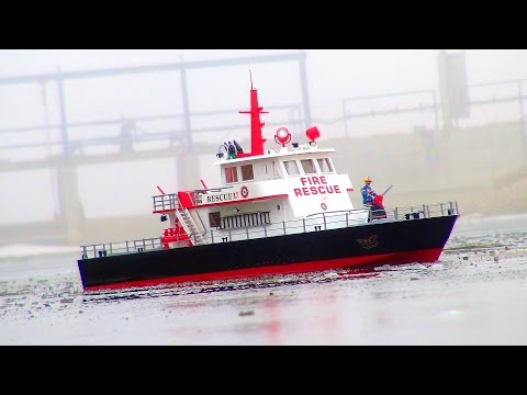 RC ADVENTURES - RC iCE BREAKER Fire & Rescue Boat Maiden Voyage - Aquacraft RESCUE 17 - UCxcjVHL-2o3D6Q9esu05a1Q