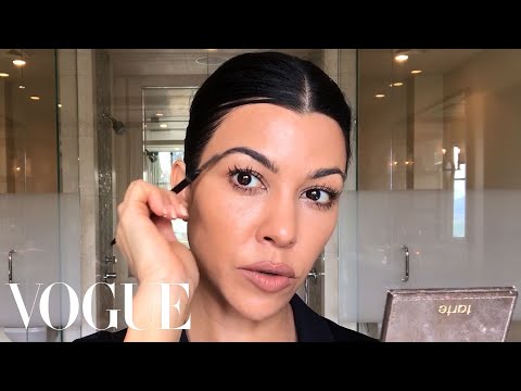 Kourtney Kardashian’s Guide to Natural-ish Masking and Makeup | Beauty Secrets | Vogue - UCRXiA3h1no_PFkb1JCP0yMA