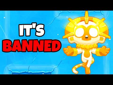 They Made Super Monkeys Illegal in BANANZA... (Bloons TD Battles 2)