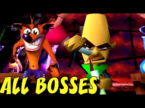 Crash Bandicoot - All Bosses (No Damage) - UC-2wnBgTMRwgwkAkHq4V2rg