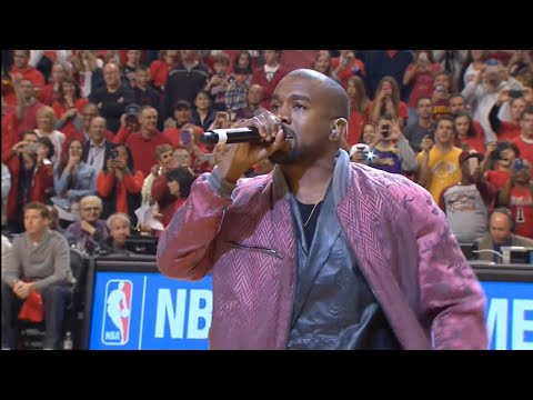 Kanye West - All Day Performance (Bulls-Cavs Game 4)