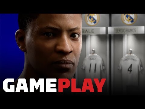 6 Minutes of FIFA 2019 Journey Mode Gameplay - Gamescom 2018 - UCKy1dAqELo0zrOtPkf0eTMw