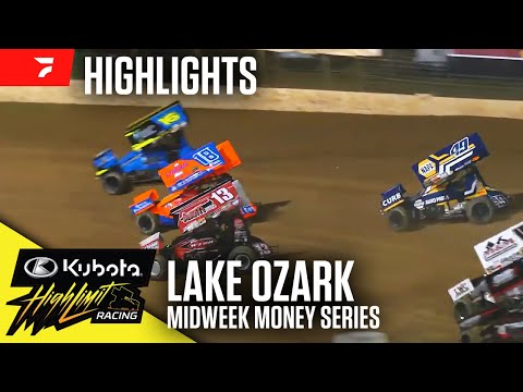 Beach Brawl | Kubota High Limit Racing at Lake Ozark Speedway 6/26/24 | Highlights - dirt track racing video image