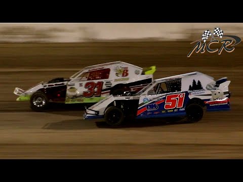 Millard County Raceway IMCA SportMod Main Event 4/29/22 - dirt track racing video image