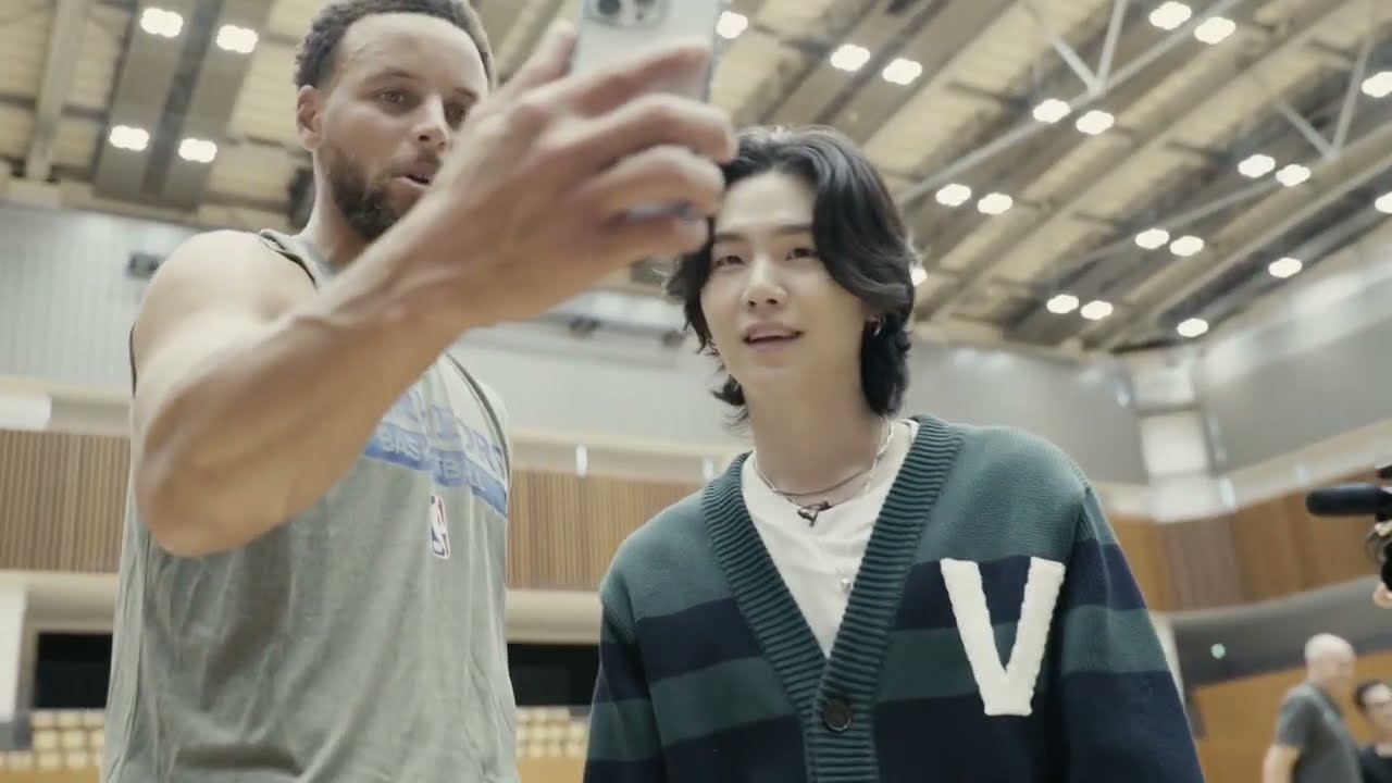 SUGA x Golden State Warriors All-Access #NBAJapanGames