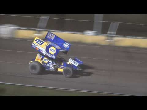 World of Outlaws Sprint Feature - Cedar Lake Speedway 06/30/2023 - dirt track racing video image